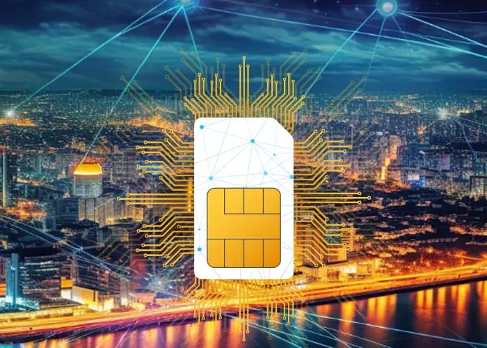 Photo of an eSIM
