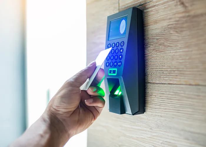Using card on keypad terminal