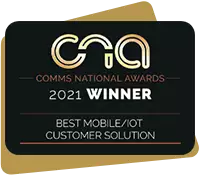 Comms National Awards 2021 Winner: Best Mobile/IoT Customer Solution